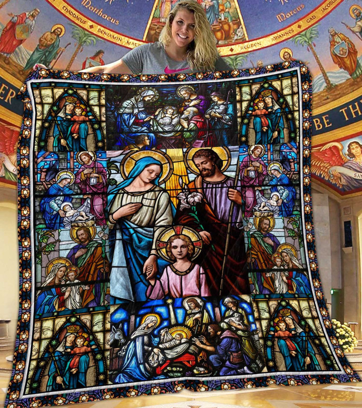 Holy Family Of Jesus Quilt Tr0032 Dhc11121181Dd