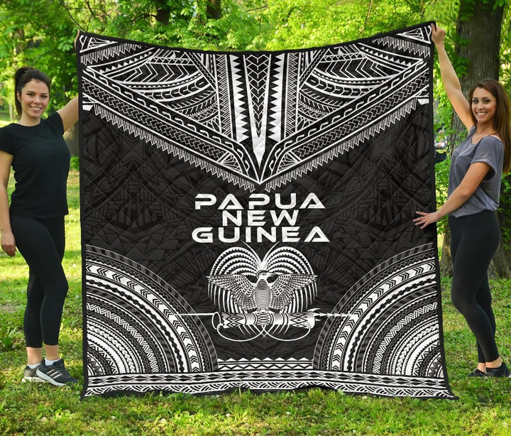 Papua New Guinea Premium Quilt Polynesian Chief Black Version Bn10 Dhc28113227Dd