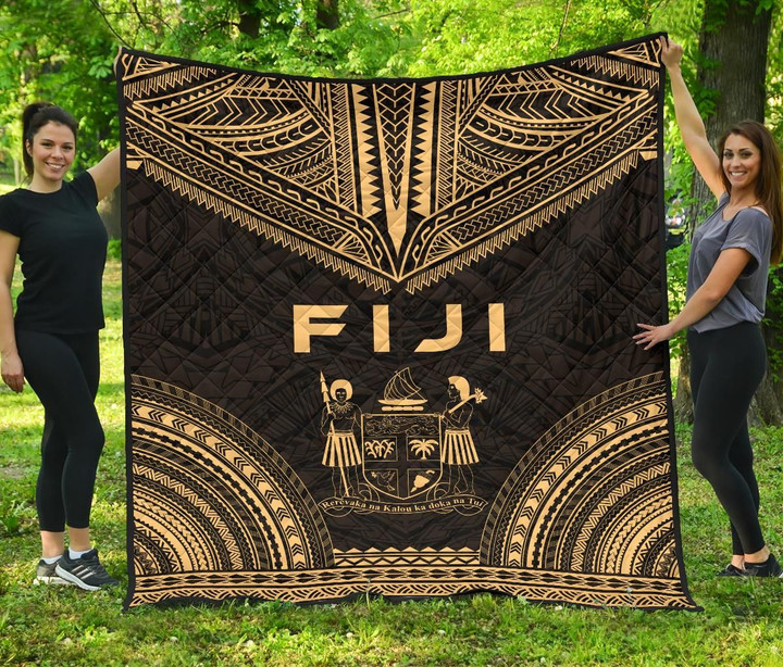 Fiji Premium Quilt Polynesian Chief Gold Version Bn10 Dhc28113244Dd