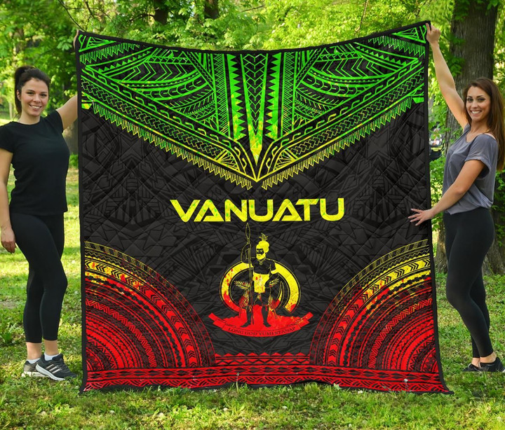 Vanuatu Premium Quilt Polynesian Chief Reggae Version Bn10 Dhc28113307Dd