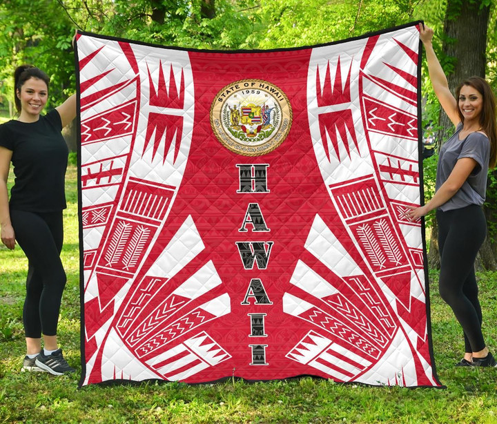 Hawaii Premium Quilt Polynesian Tattoo Flag Bn0110 Dhc28113146Dd