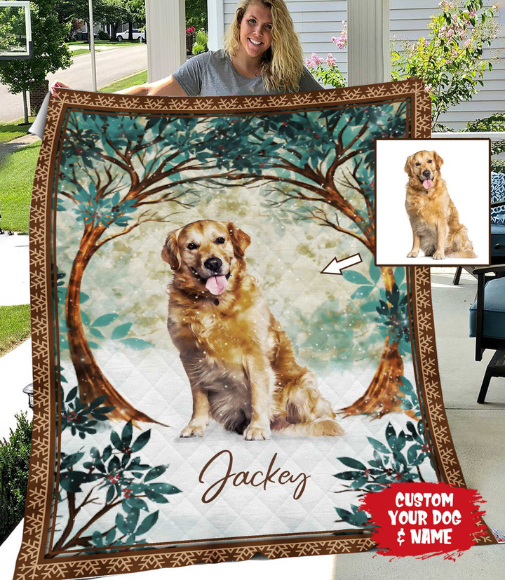 Your Dog Personalized Quilt