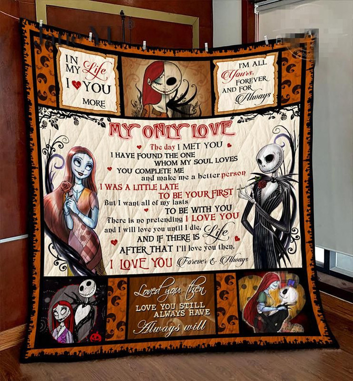 The Nightmare Before Christmas - Wife All Of My Lasts Quilt W120810