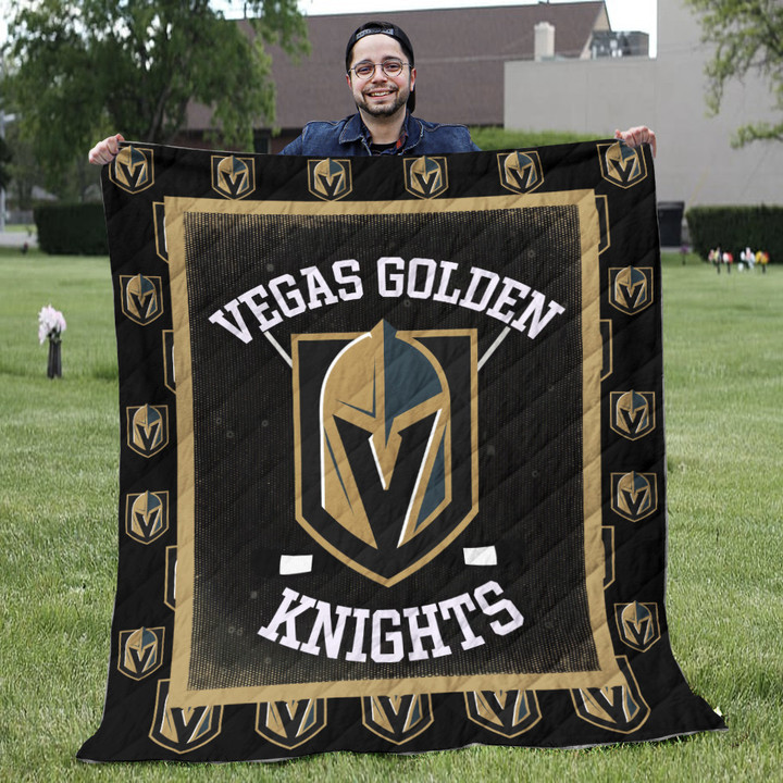 Vegas Golden Knights Quilt Tn230930