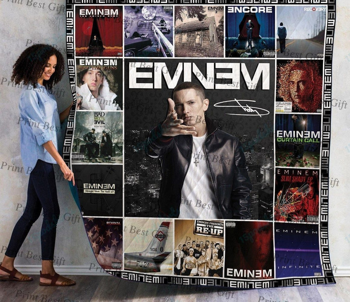 Eminem Albums Cover Poster Quilt Ver 3