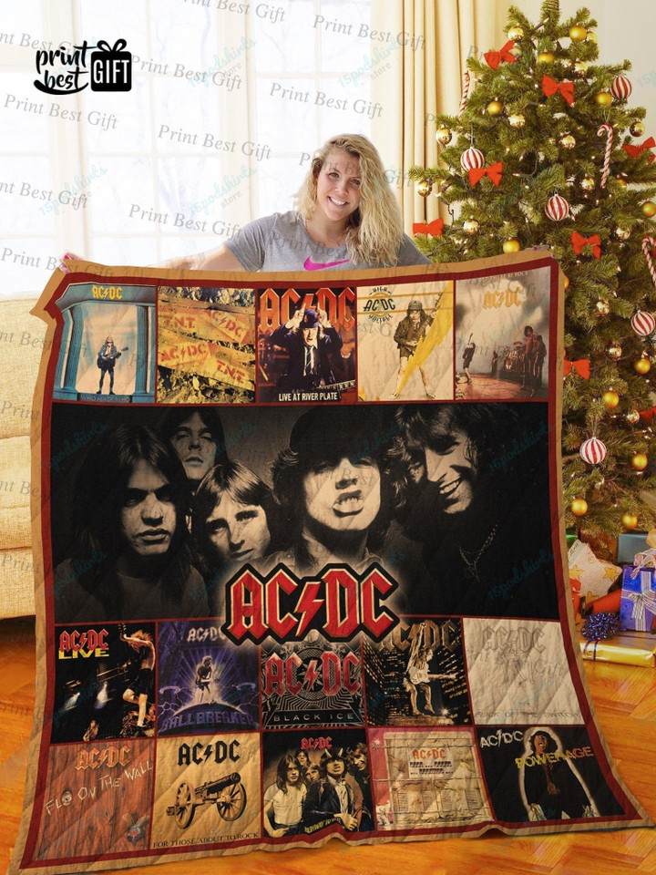 Acdc Albums Cover Poster Quilt Ver 7