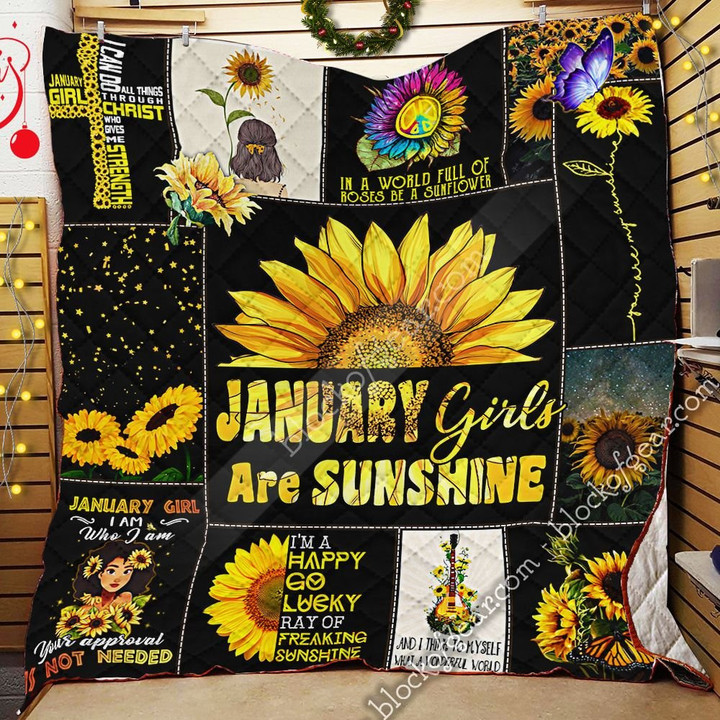 January Girls – Sun Shines On You Quilt
