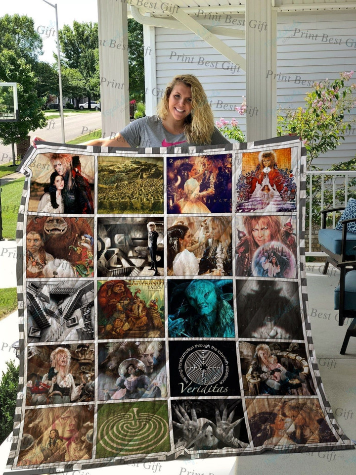 Labyrinth Poster Quilt