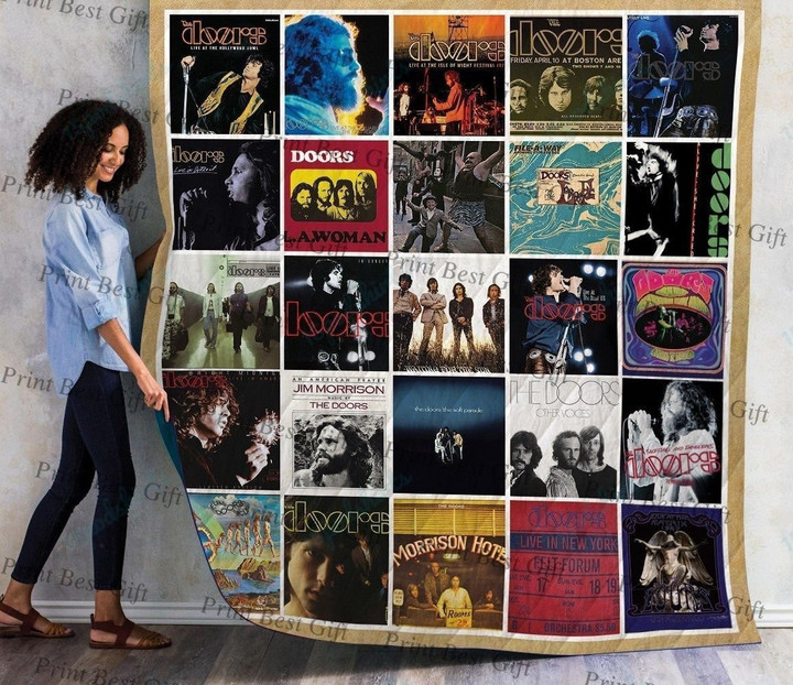 The Doors Albums Cover Poster Quilt Ver 4