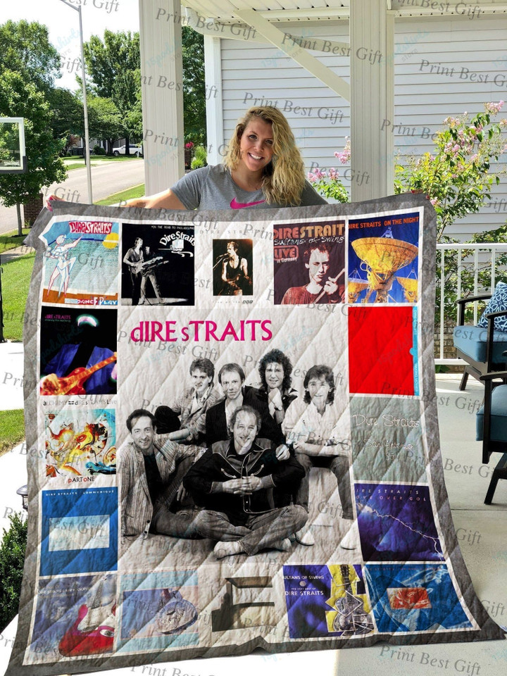Dire Straits Albums Cover Poster Quilt