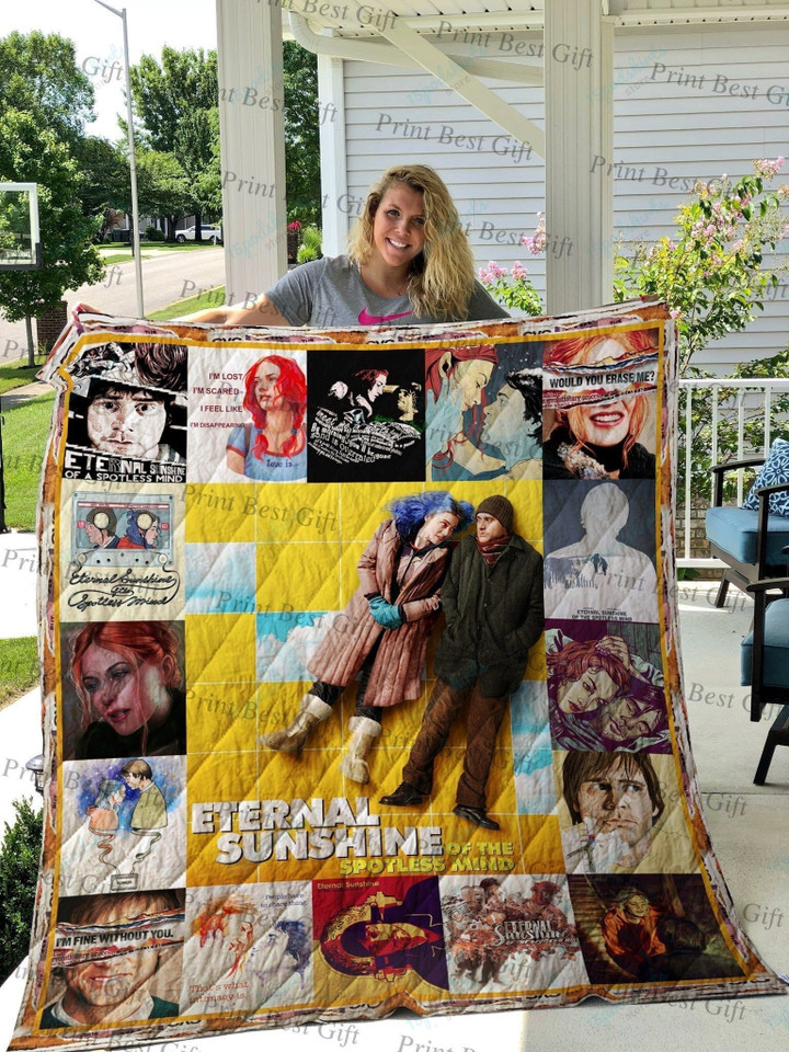 Eternal Sunshine Of The Spotless Mind Poster Quilt
