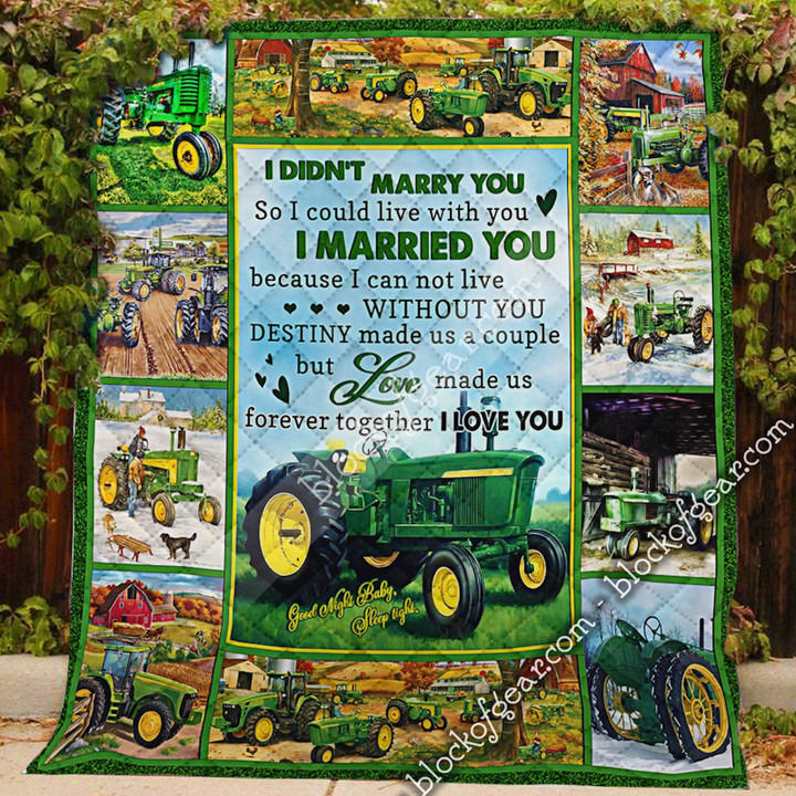Green Tractor Quilt