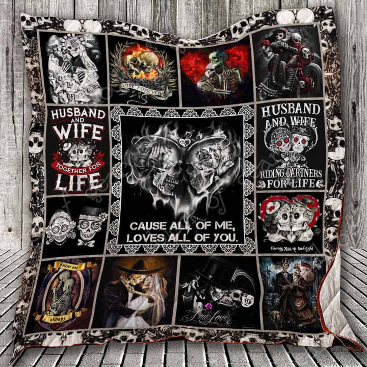 Husband And Wife Together For Life Quilt
