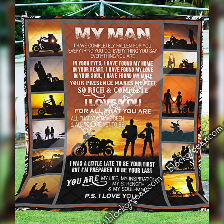 My Man, My Biker – Motorcycle Quilt
