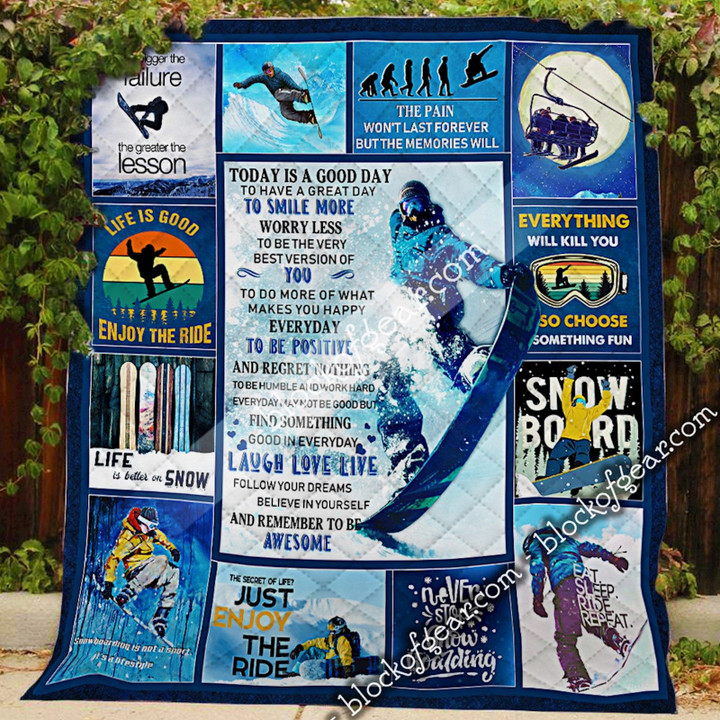 Snowboarding Quilt