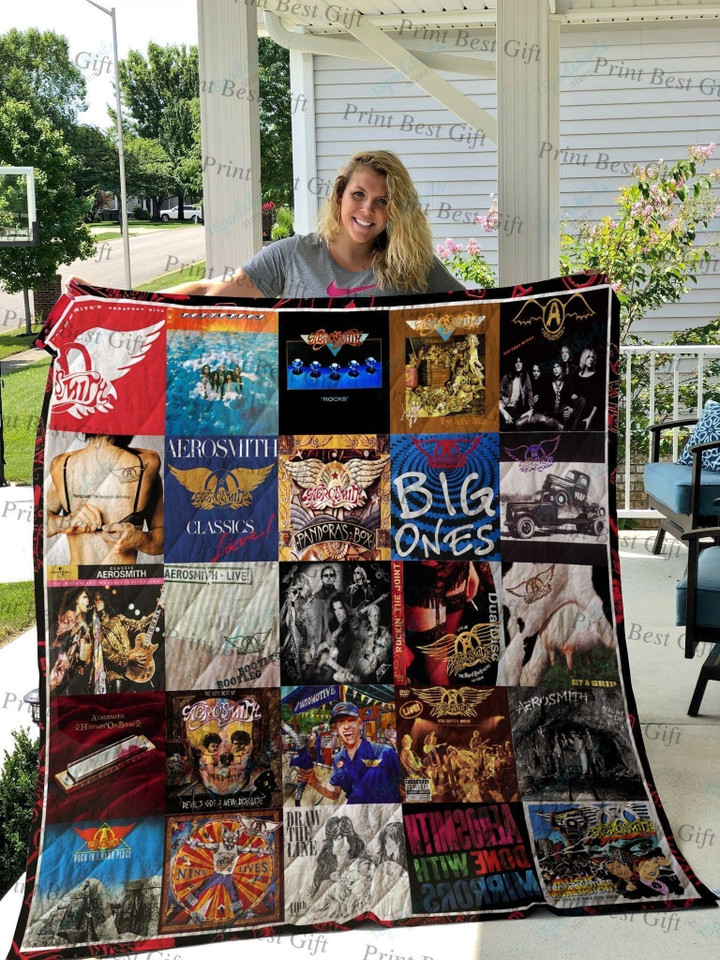 Aerosmith Albums Cover Poster Quilt Ver 2