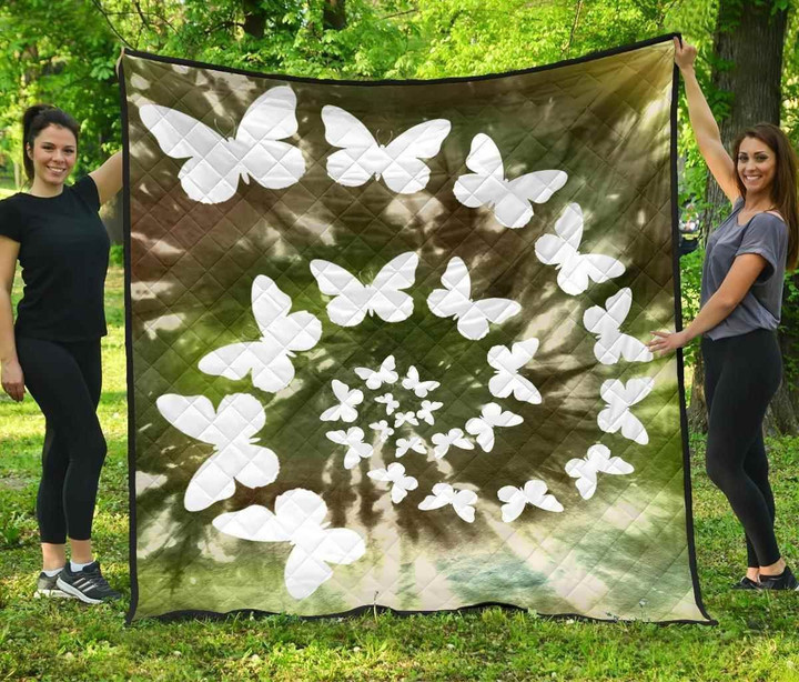 Butterfly Military Premium Th1207 Quilt