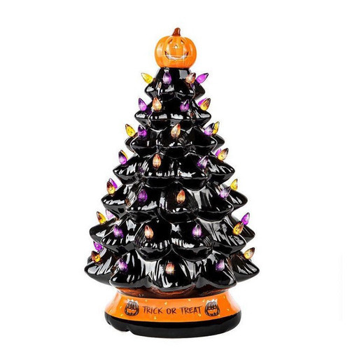 2022 New Halloween Tree LED Glowing Decorations Ornaments Halloween Tree Lights Party and Festival DIY Decorations