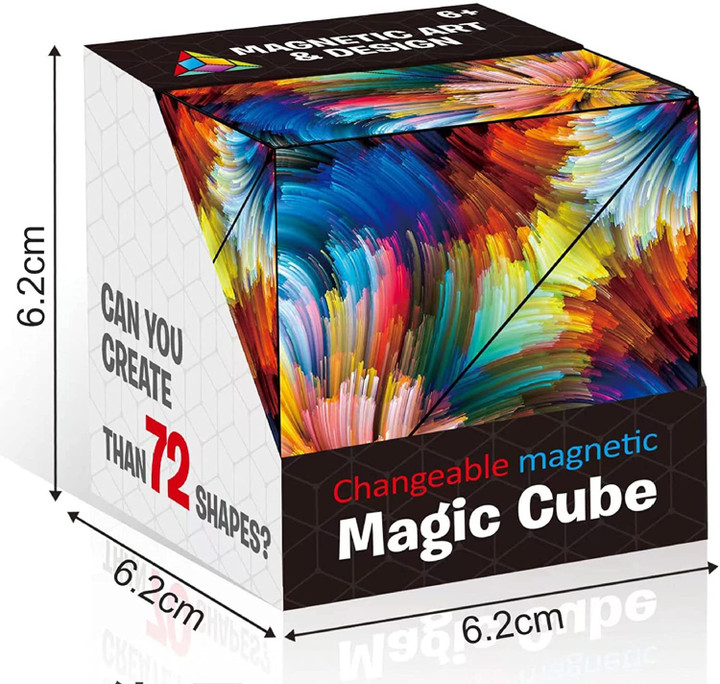 CHANGEABLE MAGNETIC MAGIC CUBE 🔥HOT SALE 50% OFF🔥