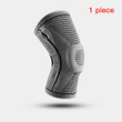 Silicone Full Knee Brace Strap Patella Medial Support