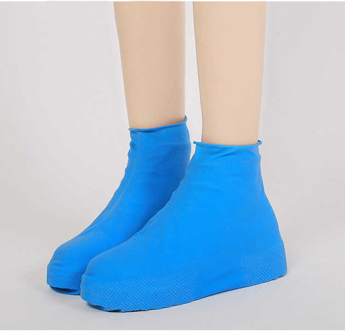 Reusable Silicone Preventing Wet in Rain Shoe Covers