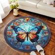 Butterfly Round Carpet