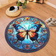Butterfly Round Carpet