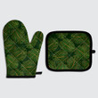 monstera oven mitts