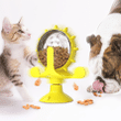 Interactive Treat Leaking Funny Wheel Feeding Toys for Pet