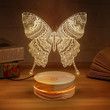 butterfly 3d led lamp