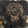 Bleach Hoodie Sunflower with Bees