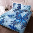 butterflies quilt bedding set