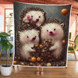 Hedgehogs Quilt