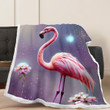 flamingo blanket