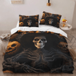 Skull Halloween Bedding Set