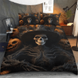 Skull Halloween Bedding Set