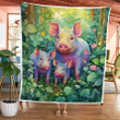 Family of Pigs Quilt