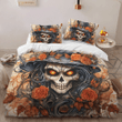 Skull Autumn Bedding Set