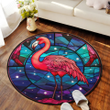 Flamingo Round Carpet