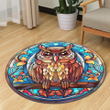 Owl Round Carpet