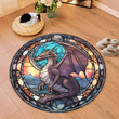 Dragon Round Carpet
