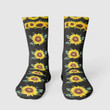 sunflowers long socks