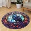 Crow Round Carpet