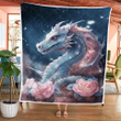 Dragon And Flower Quilt