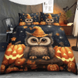 Owl Halloween Bedding Set