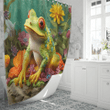 Frog Shower curtain