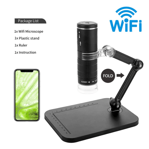 Handheld USB Wireless Digital Microscope HD Inspection Camera 50x-1000x Magnification