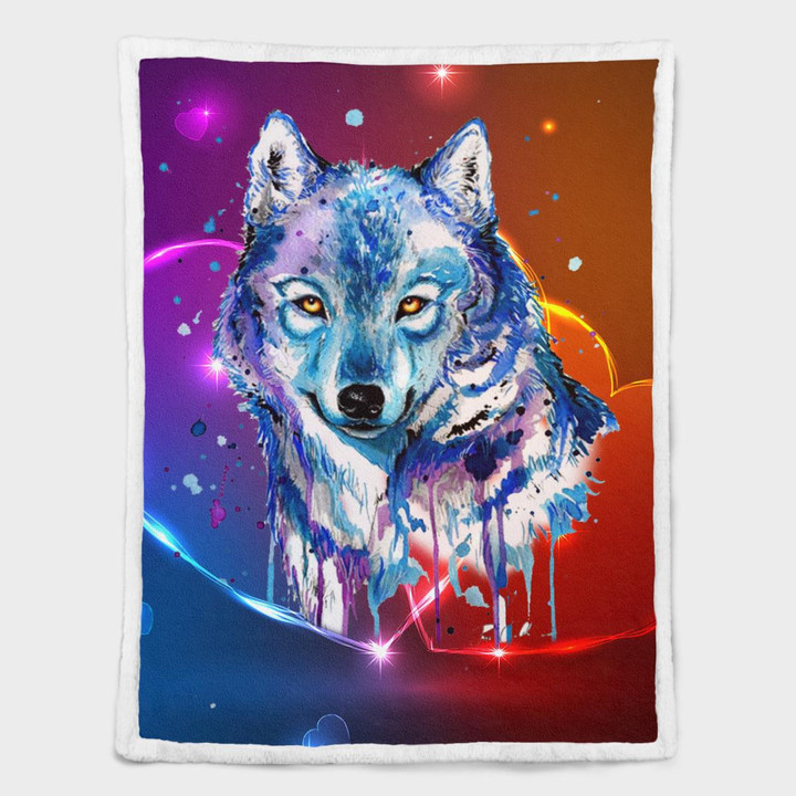 wolf blanket