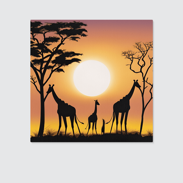 Giraffe Canvas