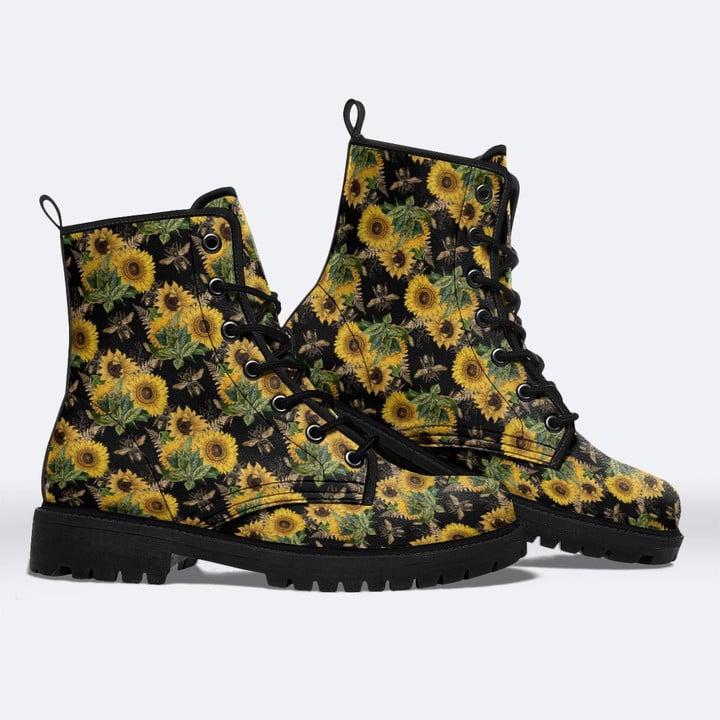 sunflower bee Boots